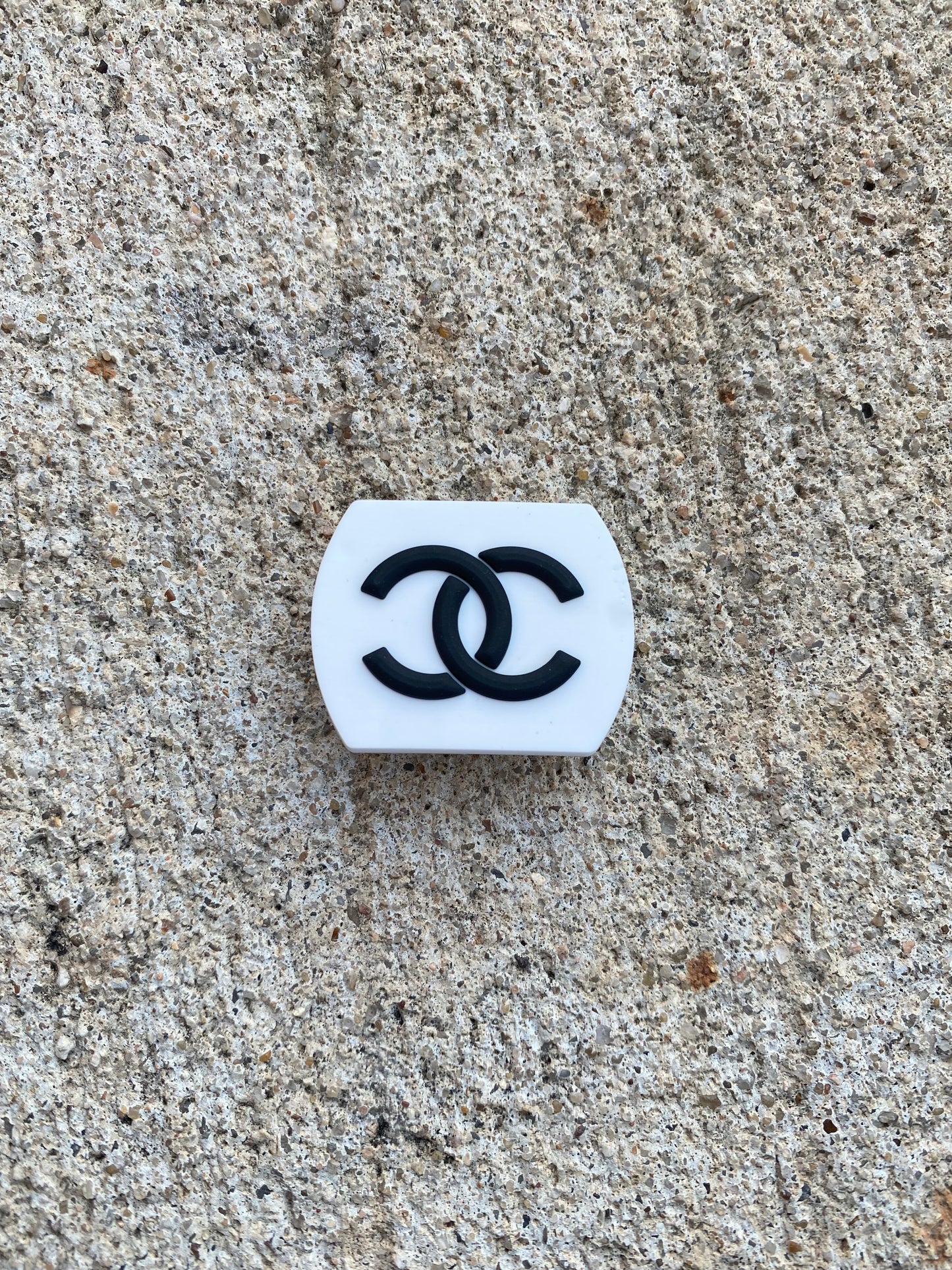 White Chanel Crocs Charm Gift
