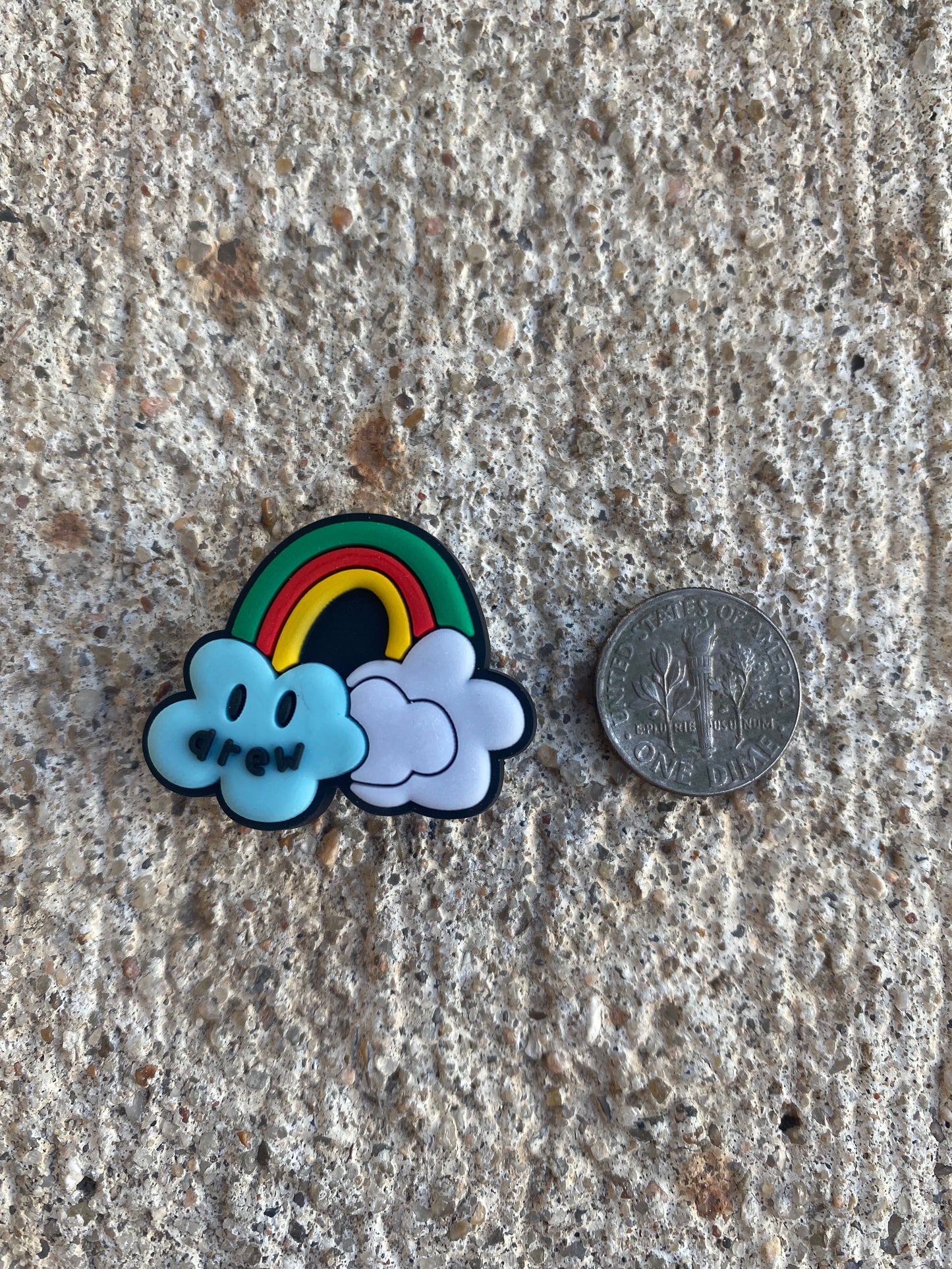 Drew House Rainbow Croc Charm Jibbitz Gift