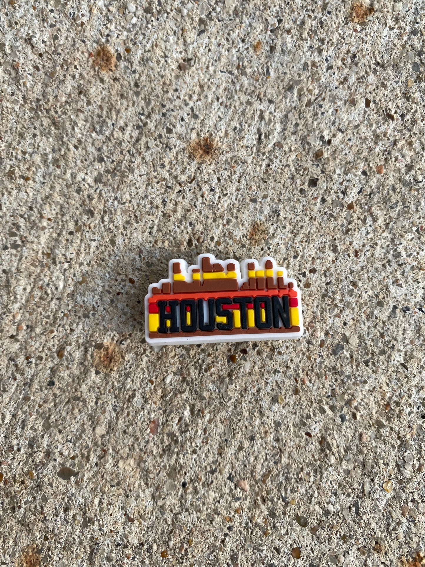 Houston City Croc Charm Jibbitz