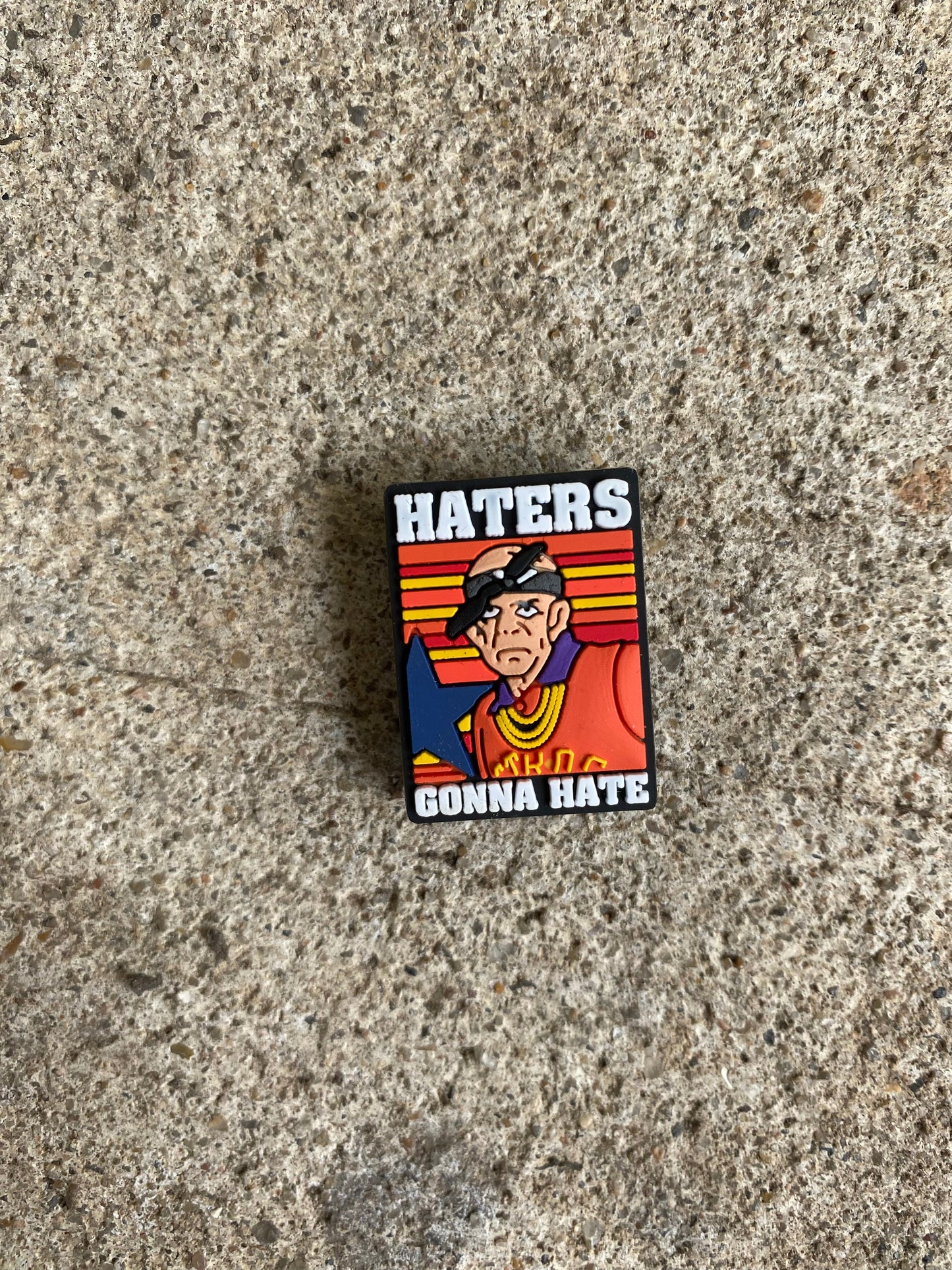 H Town Mattress Mac Houston Astros Haters gonna hate Croc shoe charm charms gift