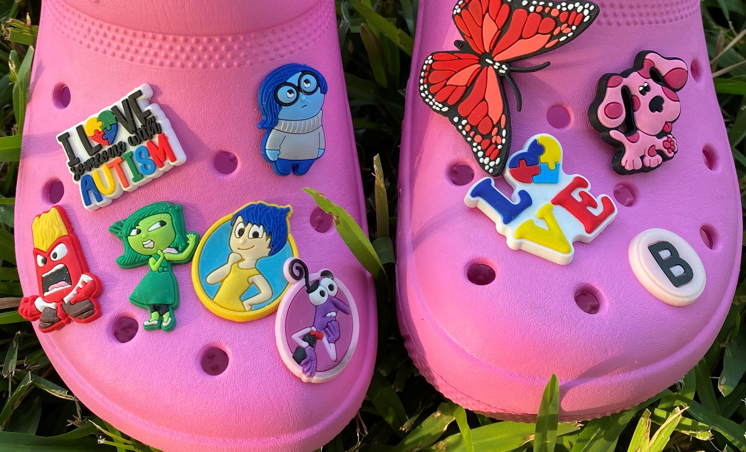 Cute one of a kind PVC Jibbitz Crocs Charms and Metal Shoe Charms