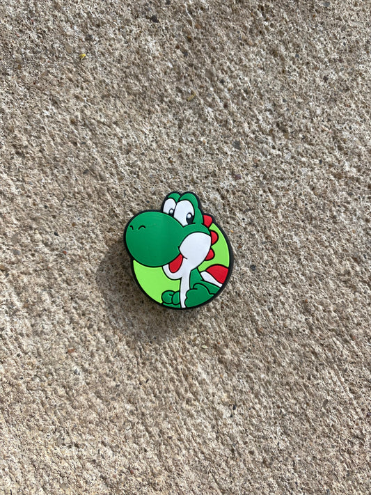 Super Mario brothers Yoshi croc crocs charms gift