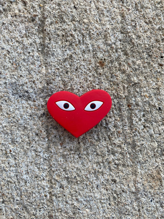 Heart Comme De Garcons Converse Croc Charm Jibbitz Gift