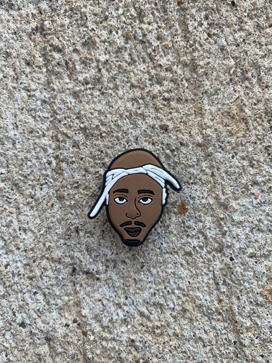 Tupac Crocs Charm Jibbitz Gift
