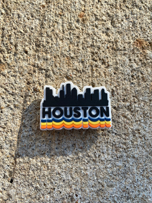 Houston Texas City Croc Charm Jibbitz Gift