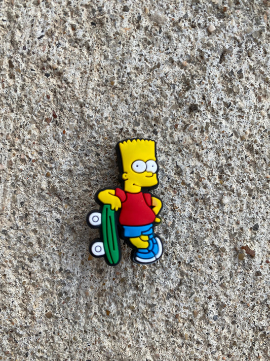 Bart Simpson Croc Charm Gift