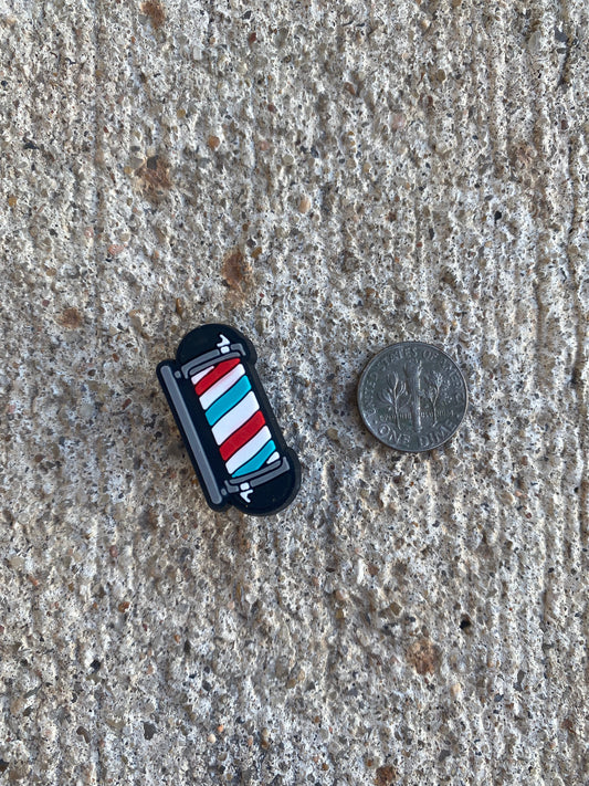 Barber Shop Sign Crocs Charm Gift Birthday party favor