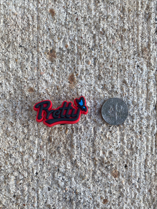 Pretty Sign Croc Charm Jibbitz Gift