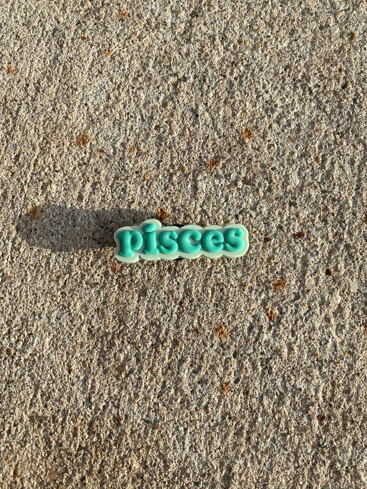 Pisces Zodiac Sign Croc Jibbitz Gift 