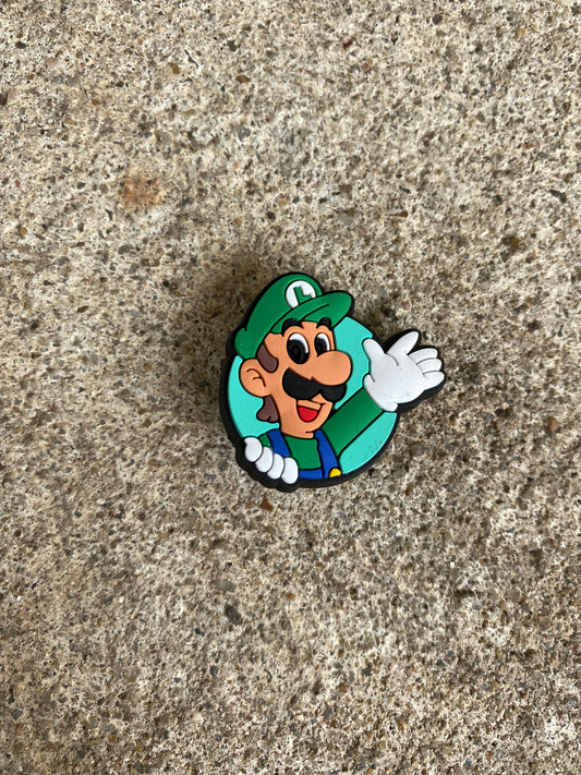 Luigi Nintendo Croc shoe Charm charms gift