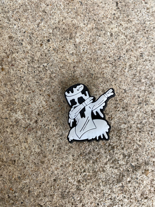 DJ Marshmallow Croc shoe charm charms gift 