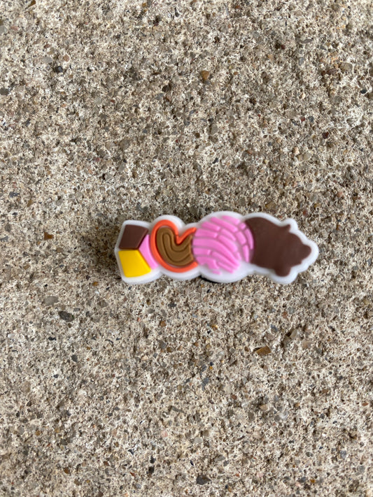 Pan Dulce Sweet Bread Croc Shoe charm charms gift