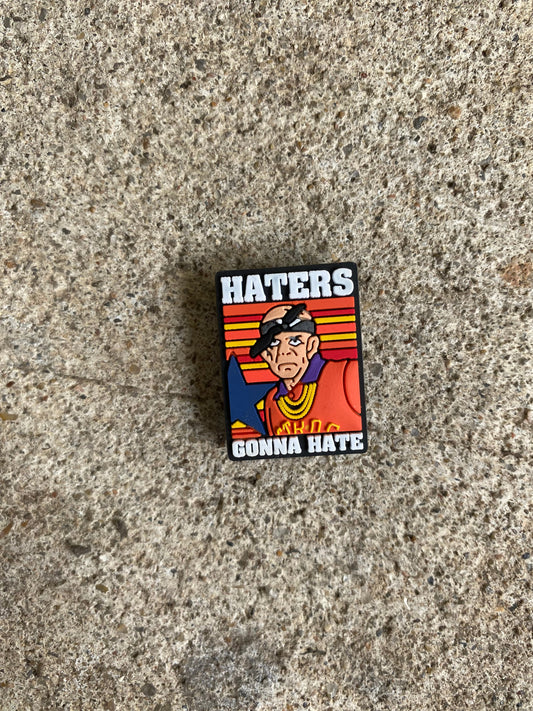 H Town Mattress Mac Houston Astros Haters gonna hate Croc shoe charm charms gift