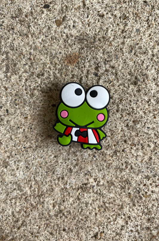 Hello Kitty and Friends Kawaii Keroppi Croc shoe charm charms gift