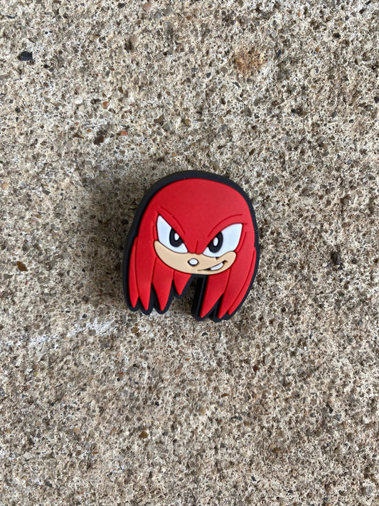 Knuckles the Echidna Croc shoe charms charm gift