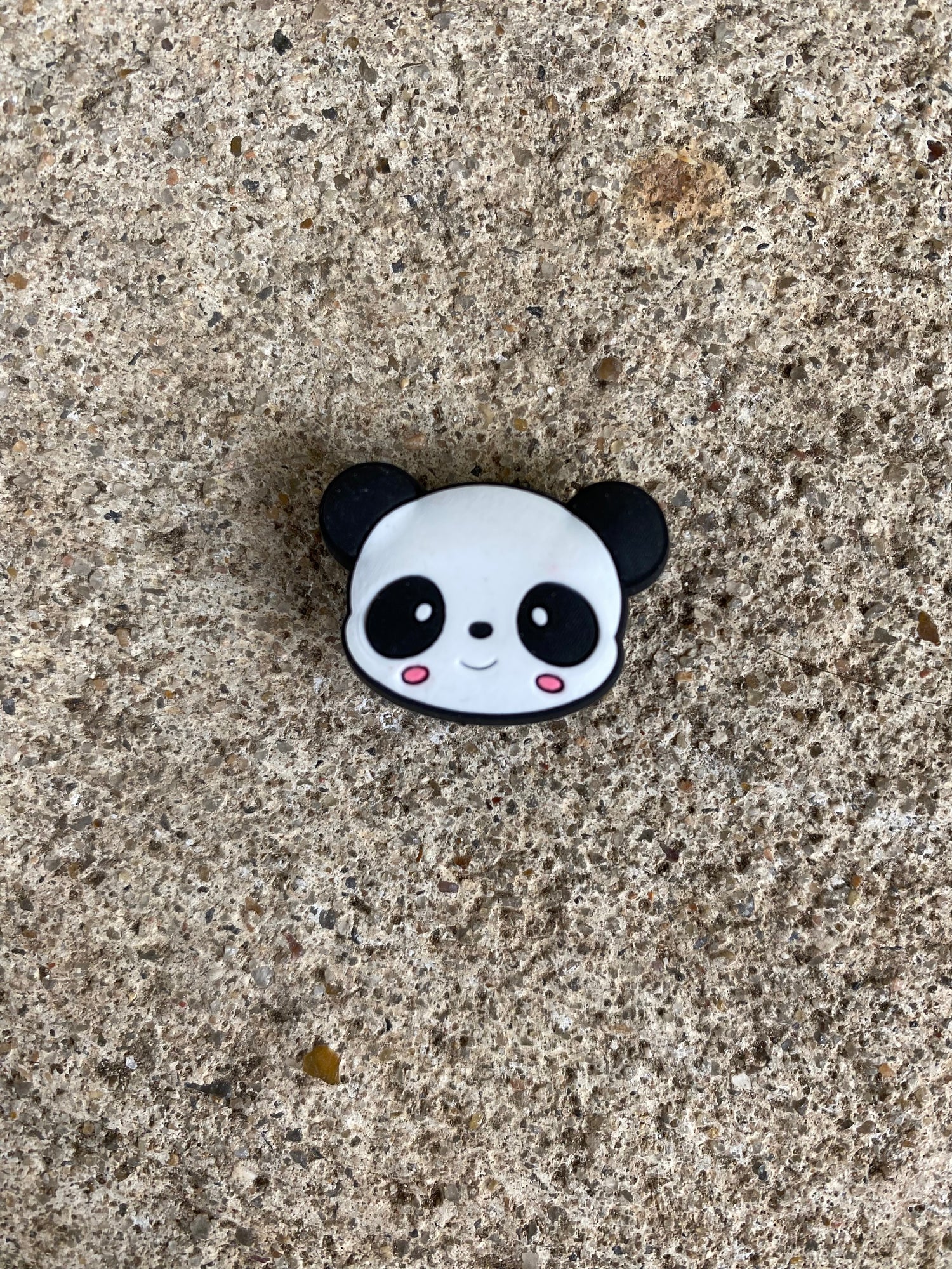 Panda Black and white croc shoe charms charm gift 